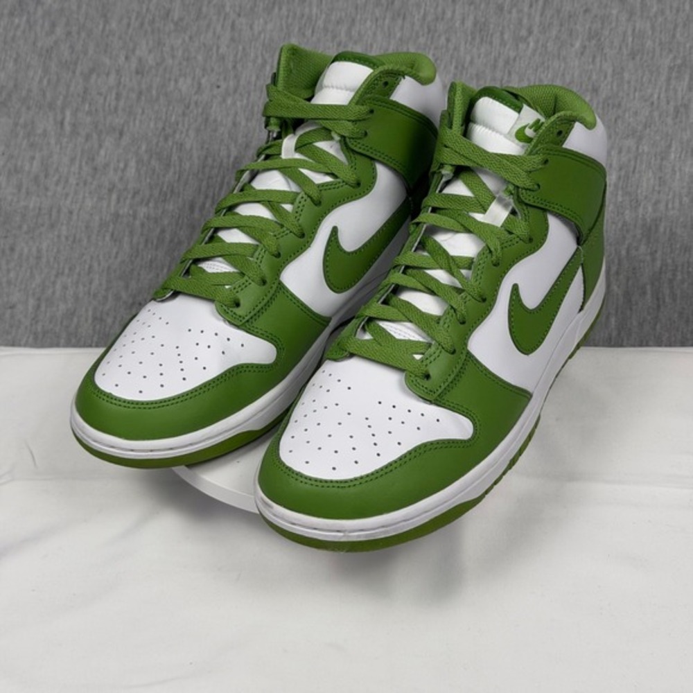 Nike Dunk High Chlorophyll White Green Mens Size 10 DV0829-101
